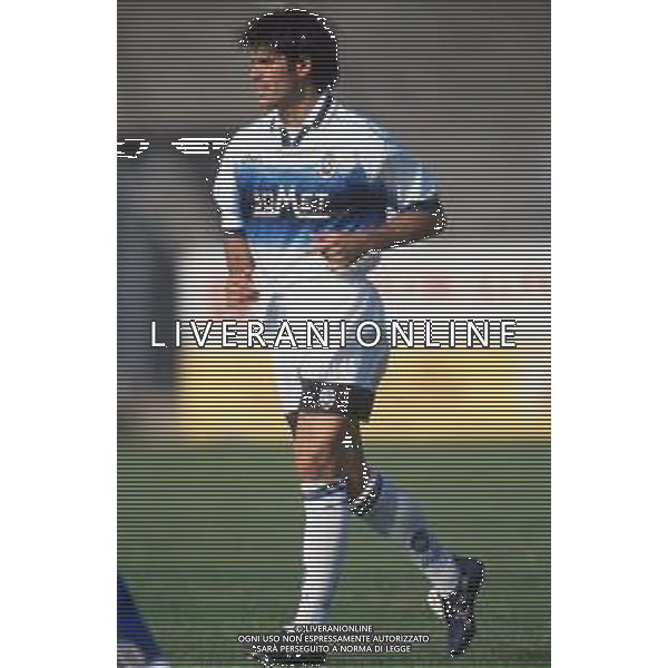 DIAP-RETROSPETTIVA ANDREA SOTTIL CALCIATORE NELLA FOTO ANDREA SOTTIL CON LA MAGLIA DELL\'ATALANTA CALCIO AG ALDO LIVERANI SAS