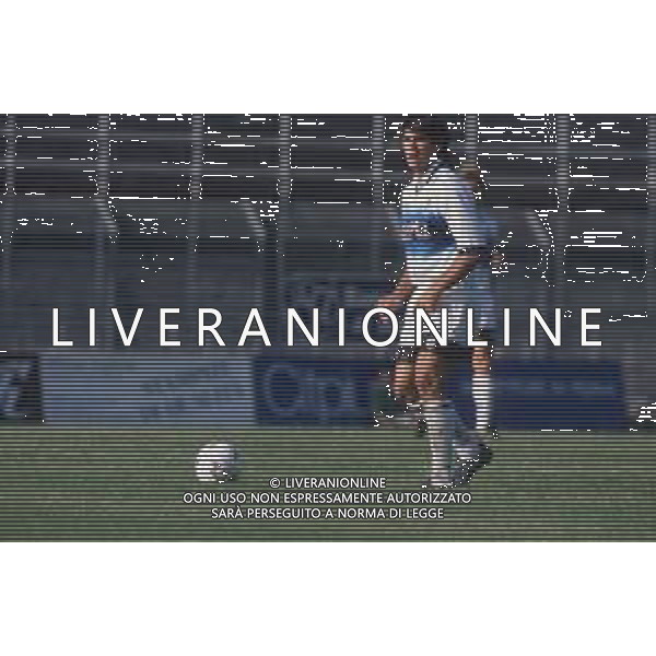 DIAP-RETROSPETTIVA ANDREA SOTTIL CALCIATORE NELLA FOTO ANDREA SOTTIL CON LA MAGLIA DELL\'ATALANTA CALCIO AG ALDO LIVERANI SAS