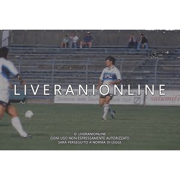 DIAP-RETROSPETTIVA ANDREA SOTTIL CALCIATORE NELLA FOTO ANDREA SOTTIL CON LA MAGLIA DELL\'ATALANTA CALCIO AG ALDO LIVERANI SAS