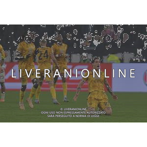 Torino 29.10.2025 Allianz Stadium @Manuela Viganti /Ag. Aldo Liverani sas Juventus vs Udinese Campionato Calcio Serie A Enilive 2025/2026 9a giornata Nella foto: esultanza udinese dopo il gol di nicolo zaniolo ©Viganti - AGENZIA ALDO LIVERANI SAS