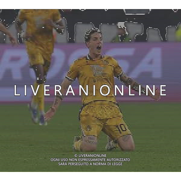Torino 29.10.2025 Allianz Stadium @Manuela Viganti /Ag. Aldo Liverani sas Juventus vs Udinese Campionato Calcio Serie A Enilive 2025/2026 9a giornata Nella foto: esultanza udinese dopo il gol di nicolo zaniolo ©Viganti - AGENZIA ALDO LIVERANI SAS