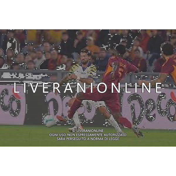 Roma vs Parma Campionato Serie A Enilive - 9 Giornata Stadio Olimpico - Roma 29-10-2025 nella foto Cutrone e Ndicka Foto Federico Gaetano - ag Aldo liverani- AGENZIA ALDO LIVERANI SAS