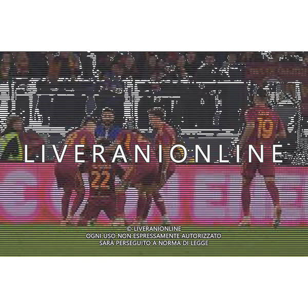 Roma vs Parma Campionato Serie A Enilive - 9 Giornata Stadio Olimpico - Roma 29-10-2025 nella foto Esultanza Roma dopo Gol Hermoso Foto Federico Gaetano - ag Aldo liverani- AGENZIA ALDO LIVERANI SAS