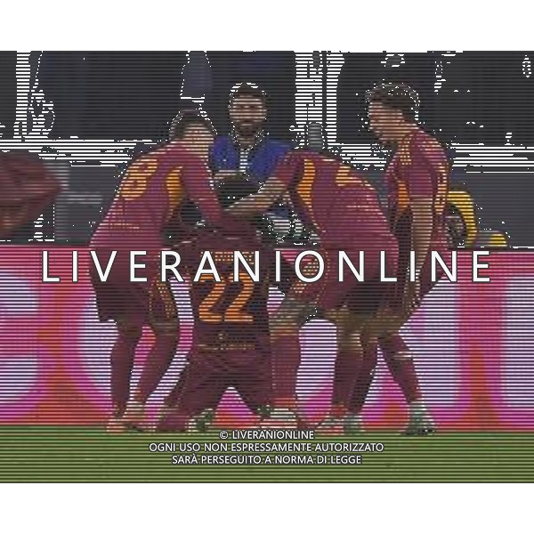 Roma vs Parma Campionato Serie A Enilive - 9 Giornata Stadio Olimpico - Roma 29-10-2025 nella foto Esultanza Roma dopo Gol Hermoso Foto Federico Gaetano - ag Aldo liverani- AGENZIA ALDO LIVERANI SAS