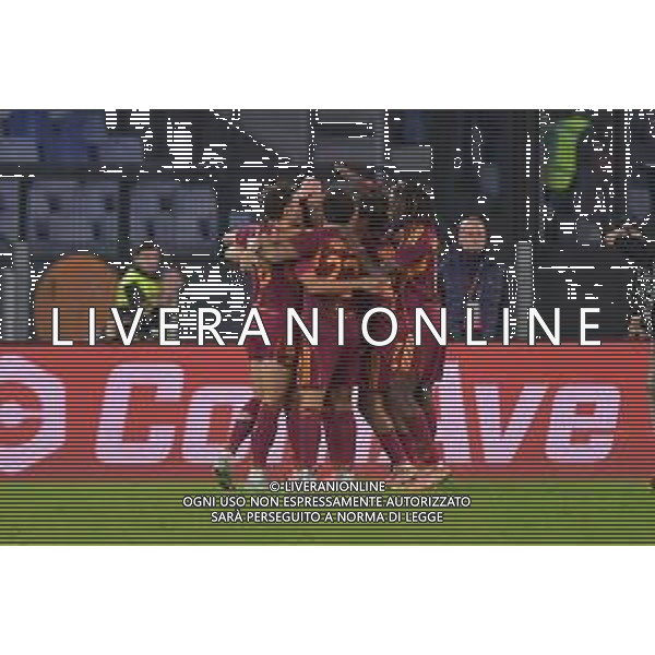 Roma vs Parma Campionato Serie A Enilive - 9 Giornata Stadio Olimpico - Roma 29-10-2025 nella foto Esultanza Roma secondo gol Foto Federico Gaetano - ag Aldo liverani- AGENZIA ALDO LIVERANI SAS