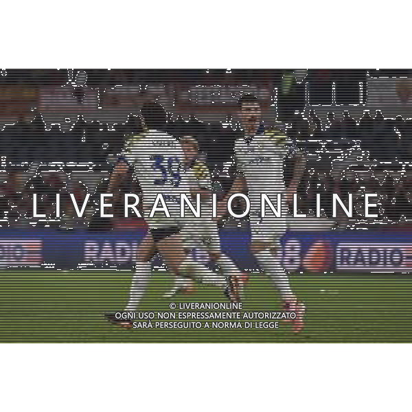 Roma vs Parma Campionato Serie A Enilive - 9 Giornata Stadio Olimpico - Roma 29-10-2025 nella foto Esultanza Circati Foto Federico Gaetano - ag Aldo liverani- AGENZIA ALDO LIVERANI SAS