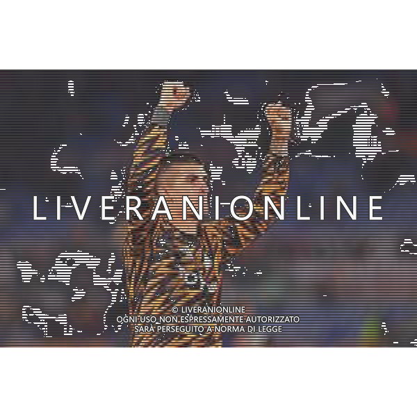 Roma vs Parma Campionato Serie A Enilive - 9 Giornata Stadio Olimpico - Roma 29-10-2025 nella foto Esultanza finale Mancini Foto Federico Gaetano - ag Aldo liverani- AGENZIA ALDO LIVERANI SAS