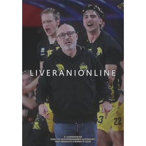 IMOLA 29 10 2025 VIRTUS IMOLA BASKET-CONSULTINVEST LORETO PESARO SERIE B1 NELLA FOTO GIANLUIGI GALETTI ALLENATORE VIRTUS IMOLA ©SANNA - AGENZIA ALDO LIVERANI SAS