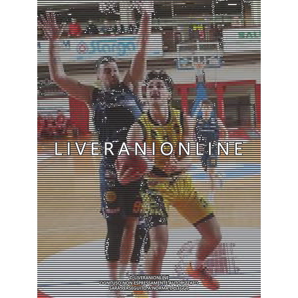 IMOLA 29 10 2025 VIRTUS IMOLA BASKET-CONSULTINVEST LORETO PESARO SERIE B1 NELLA FOTO NICOLO\' CASTELLINO VIRTUS IMOLA ©SANNA - AGENZIA ALDO LIVERANI SAS