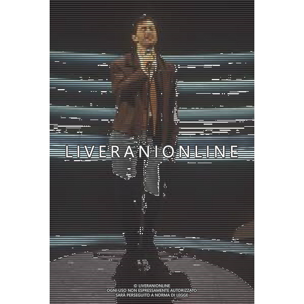 DIAP-RETROSPETTIVA NINO BUONOCORE CANTANTE NELLA FOTO NINO BUONOCORE A SANREMO NELL\'ANNO 1993 AG ALDO LIVERANI SAS