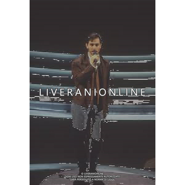 DIAP-RETROSPETTIVA NINO BUONOCORE CANTANTE NELLA FOTO NINO BUONOCORE A SANREMO NELL\'ANNO 1993 AG ALDO LIVERANI SAS