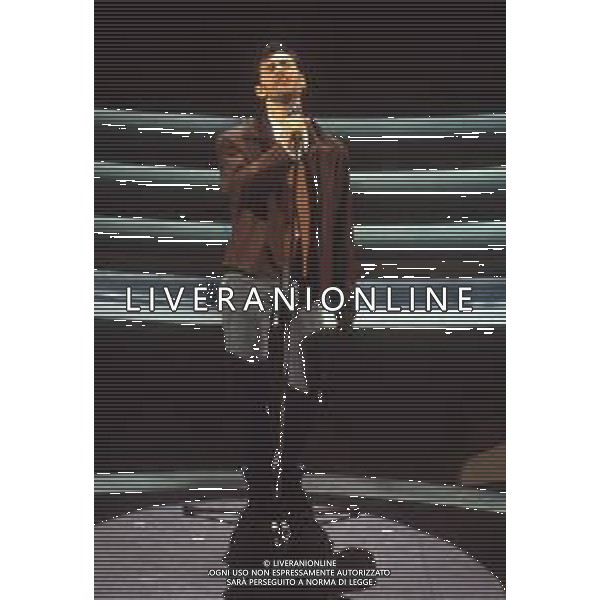 DIAP-RETROSPETTIVA NINO BUONOCORE CANTANTE NELLA FOTO NINO BUONOCORE A SANREMO NELL\'ANNO 1993 AG ALDO LIVERANI SAS