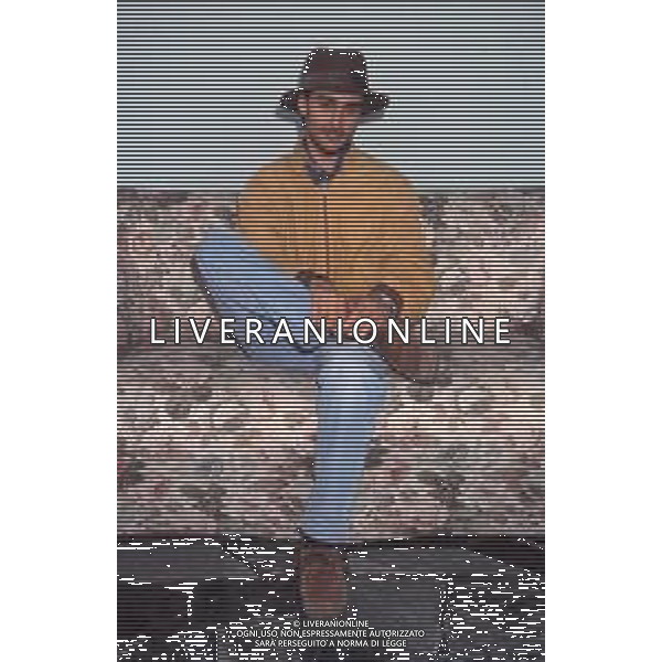 DIAP-RETROSPETTIVA NINO BUONOCORE CANTANTE NELLA FOTO NINO BUONOCORE A SANREMO NELL\'ANNO 1993 AG ALDO LIVERANI SAS