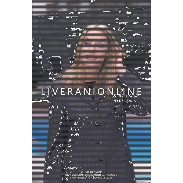 DIAP-RETROSPETTIVA ANNALISA MINETTI CANTANTE NELLA FOTO ANNALISA MINETTI A SANREMO NELL\'ANNO 1998 AG ALDO LIVERANI SAS