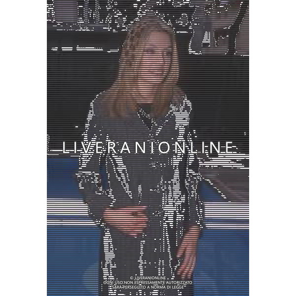 DIAP-RETROSPETTIVA ANNALISA MINETTI CANTANTE NELLA FOTO ANNALISA MINETTI A SANREMO NELL\'ANNO 1998 AG ALDO LIVERANI SAS