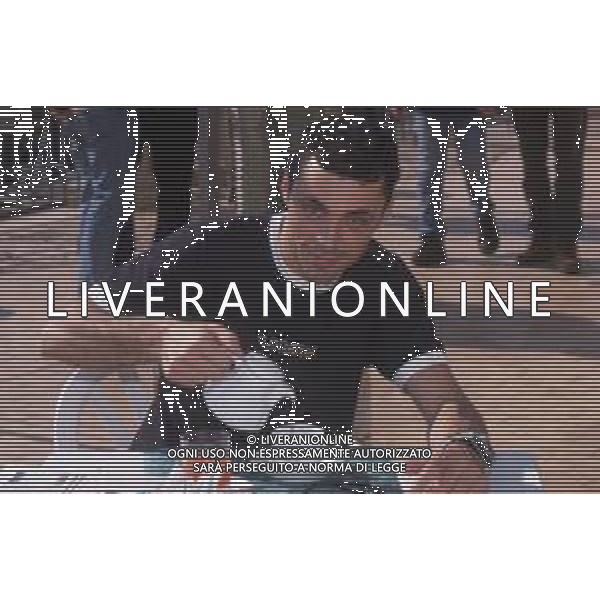 DIAP-RETROSPETTIVA ALEX BRITTI CANTANTE NELLA FOTO ALEX BRITTI A SANREMO GIOVANI NELL\'ANNO 1999 AG ALDO LIVERANI SAS