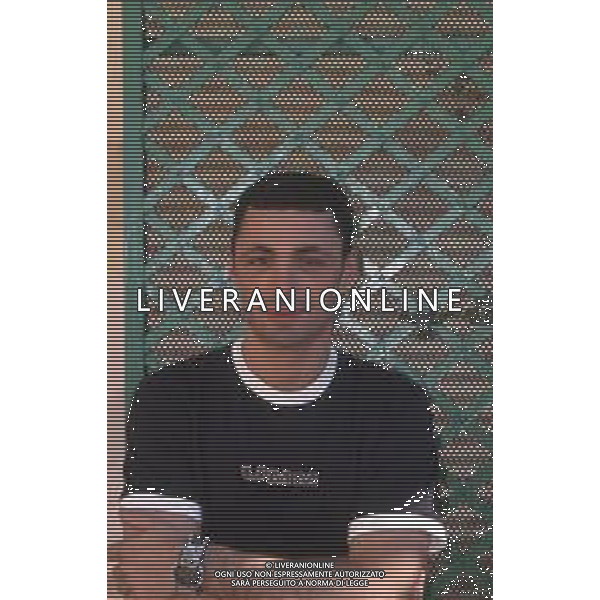 DIAP-RETROSPETTIVA ALEX BRITTI CANTANTE NELLA FOTO ALEX BRITTI A SANREMO GIOVANI NELL\'ANNO 1999 AG ALDO LIVERANI SAS