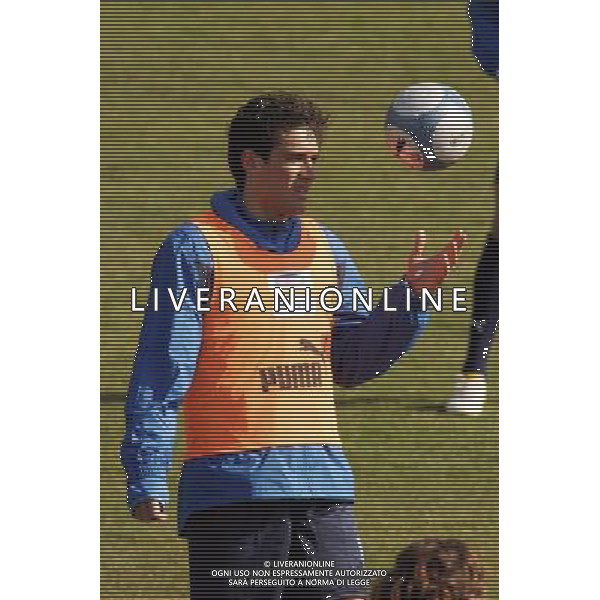 Coverciano (Fi) 28/02/2006 Ritiro e Allenamento della nazionale Italiana nella foto luca toni ph gianni nucci/agenzia aldo liverani