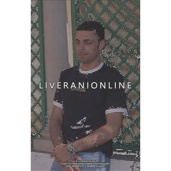 DIAP-RETROSPETTIVA ALEX BRITTI CANTANTE NELLA FOTO ALEX BRITTI A SANREMO GIOVANI NELL\'ANNO 1999 AG ALDO LIVERANI SAS