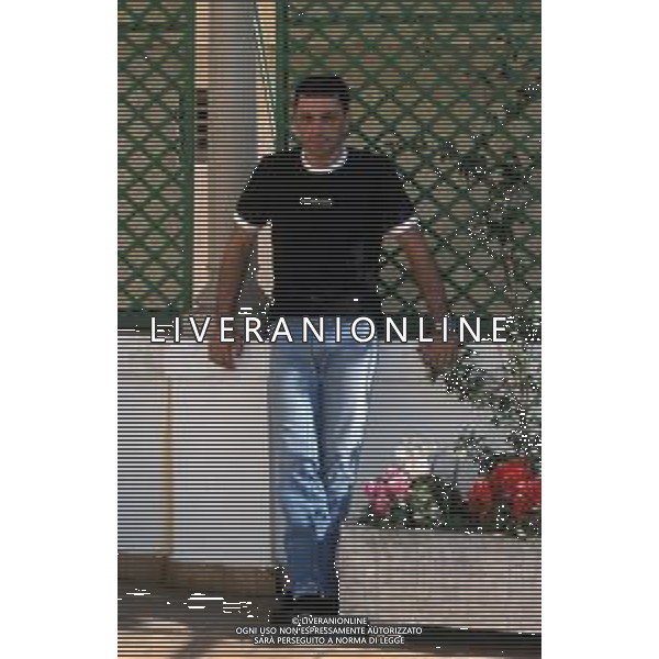 DIAP-RETROSPETTIVA ALEX BRITTI CANTANTE NELLA FOTO ALEX BRITTI A SANREMO GIOVANI NELL\'ANNO 1999 AG ALDO LIVERANI SAS