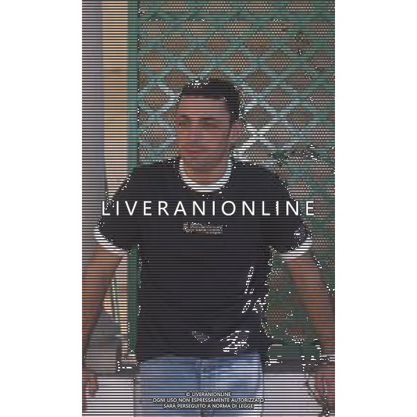 DIAP-RETROSPETTIVA ALEX BRITTI CANTANTE NELLA FOTO ALEX BRITTI A SANREMO GIOVANI NELL\'ANNO 1999 AG ALDO LIVERANI SAS