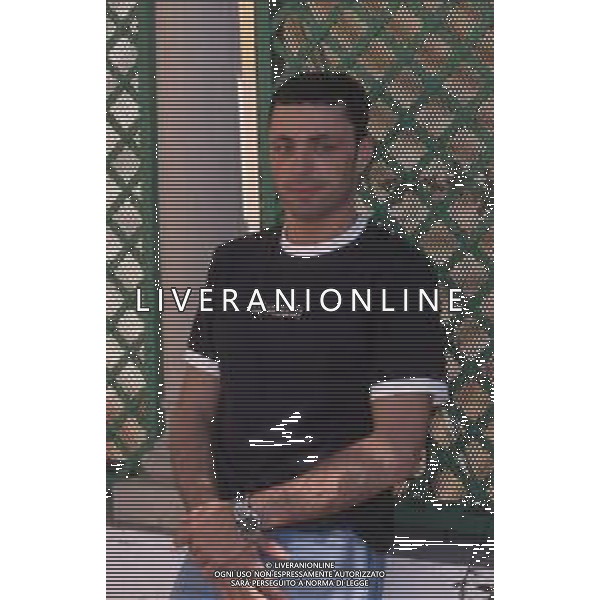 DIAP-RETROSPETTIVA ALEX BRITTI CANTANTE NELLA FOTO ALEX BRITTI A SANREMO GIOVANI NELL\'ANNO 1999 AG ALDO LIVERANI SAS