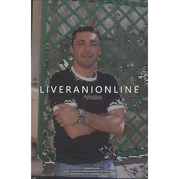 DIAP-RETROSPETTIVA ALEX BRITTI CANTANTE NELLA FOTO ALEX BRITTI A SANREMO GIOVANI NELL\'ANNO 1999 AG ALDO LIVERANI SAS