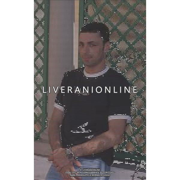 DIAP-RETROSPETTIVA ALEX BRITTI CANTANTE NELLA FOTO ALEX BRITTI A SANREMO GIOVANI NELL\'ANNO 1999 AG ALDO LIVERANI SAS