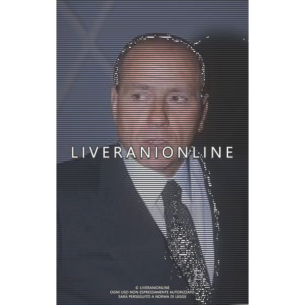 DIAP-RETROSPETTIVA SILVIO BERLUSCONI PRESIDNTE MILAN CALCIO E POLITICO NELLA FOTO SILVIO BERLUSCONI NELL\'ANNO 1993 AG ALDO LIVERANI SAS