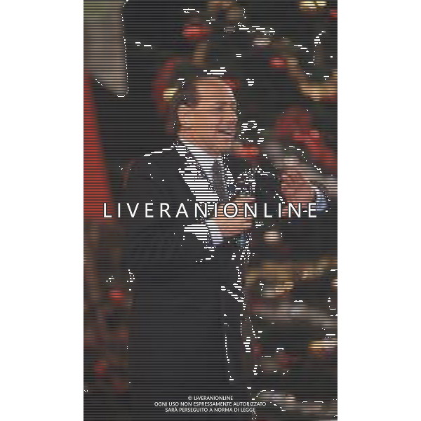 DIAP-RETROSPETTIVA SILVIO BERLUSCONI PRESIDNTE MILAN CALCIO E POLITICO NELLA FOTO SILVIO BERLUSCONI NELL\'ANNO 1993 AG ALDO LIVERANI SAS