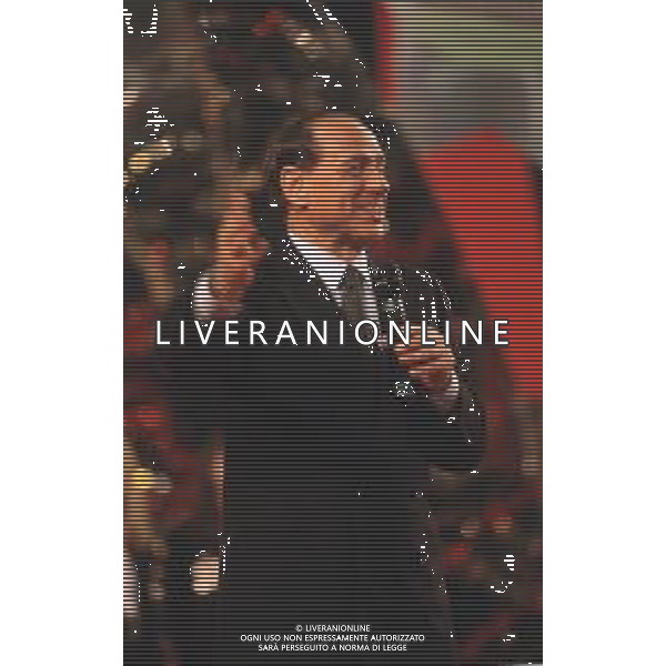 DIAP-RETROSPETTIVA SILVIO BERLUSCONI PRESIDNTE MILAN CALCIO E POLITICO NELLA FOTO SILVIO BERLUSCONI NELL\'ANNO 1993 AG ALDO LIVERANI SAS