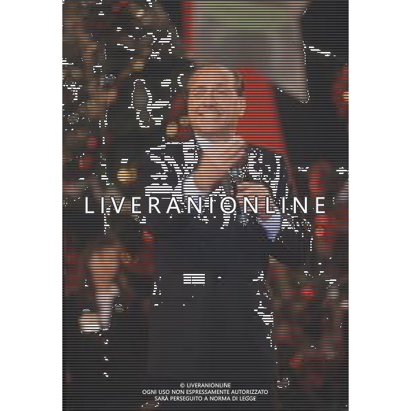 DIAP-RETROSPETTIVA SILVIO BERLUSCONI PRESIDNTE MILAN CALCIO E POLITICO NELLA FOTO SILVIO BERLUSCONI NELL\'ANNO 1993 AG ALDO LIVERANI SAS