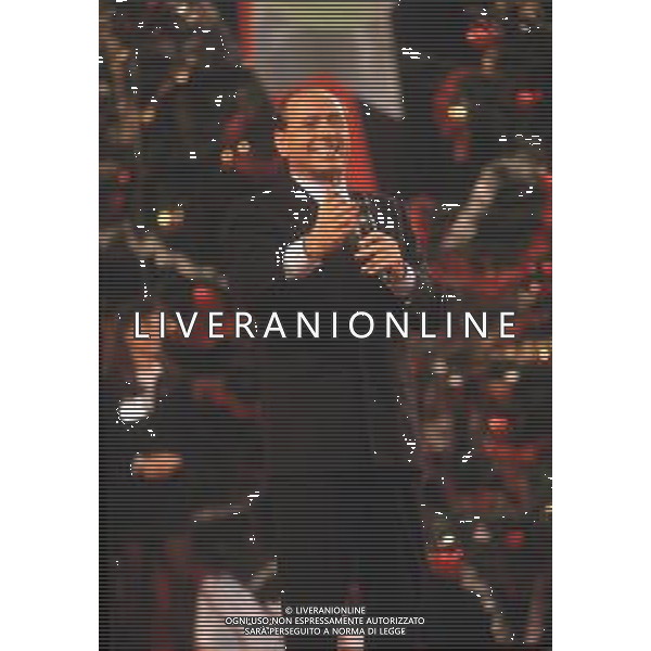 DIAP-RETROSPETTIVA SILVIO BERLUSCONI PRESIDNTE MILAN CALCIO E POLITICO NELLA FOTO SILVIO BERLUSCONI NELL\'ANNO 1993 AG ALDO LIVERANI SAS