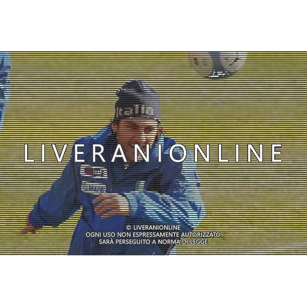 Coverciano (Fi) 28/02/2006 Ritiro e Allenamento della nazionale Italiana nella foto christian vieri ph gianni nucci/agenzia aldo liverani