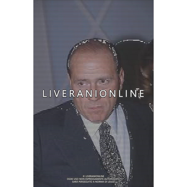 DIAP-RETROSPETTIVA SILVIO BERLUSCONI PRESIDNTE MILAN CALCIO E POLITICO NELLA FOTO SILVIO BERLUSCONI NELL\'ANNO 1993 AG ALDO LIVERANI SAS