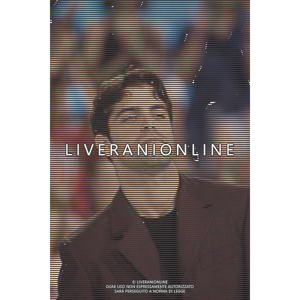 DIAP-RETROSPETTIVA SAMUELE BERSANI CANTANTE NELLA FOTO SAMUELE BERSANI NELL\'ANNO 1997 AG ALDO LIVERANI SAS