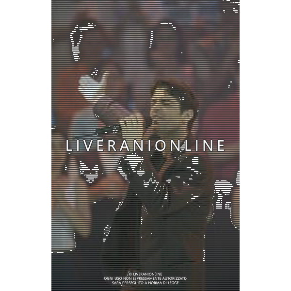 DIAP-RETROSPETTIVA SAMUELE BERSANI CANTANTE NELLA FOTO SAMUELE BERSANI NELL\'ANNO 1997 AG ALDO LIVERANI SAS