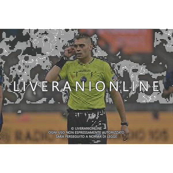 Inter vs Fiorentima nella foto l\'arbitro Simone Sozza di Seregno (MB) Milano 29-10-2025 Stadio Giuseppe Meazza - San Siro Inter vs Fiorentina Campionato Serie A Enilive - 9a giornata foto Roberto Garavaglia/Agenzia Aldo Liverani sas