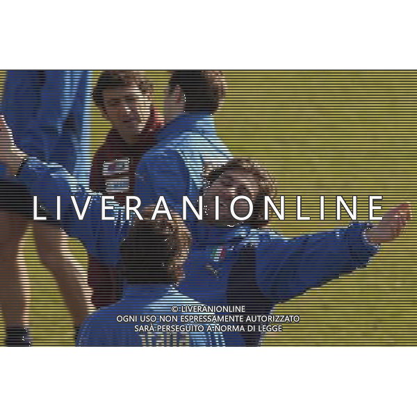 Coverciano (Fi) 28/02/2006 Ritiro e Allenamento della nazionale Italiana nella foto christian vieri ph gianni nucci/agenzia aldo liverani