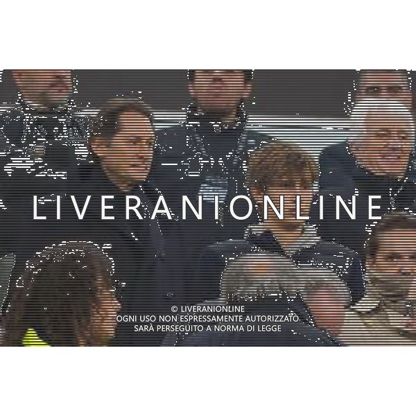 Torino 29.10.2025 Allianz Stadium TVAF-©Alessandro Falzone/Ag. Aldo Liverani sas Juventus vs Udinese Campionato Serie A Enilive 2025/2026 9a giornata Nella foto: John Elkann e il figlio Leone in tribuna ©Viganti - AGENZIA ALDO LIVERANI SAS