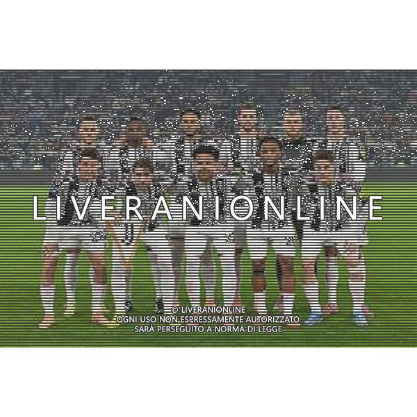Torino 29.10.2025 Allianz Stadium @Manuela Viganti /Ag. Aldo Liverani sas Juventus vs Udinese Campionato Calcio Serie A Enilive 2025/2026 9a giornata Nella foto: la formazione della juventus da sx verso dx: filip kostic, pierre kalulu, lloyd kelly,federico gatti, michele di gregorio, dusan vlahovic, andrea cambiaso, manuel locatelli, weston mckennie, lois openda, kenan yildiz ©Viganti - AGENZIA ALDO LIVERANI SAS
