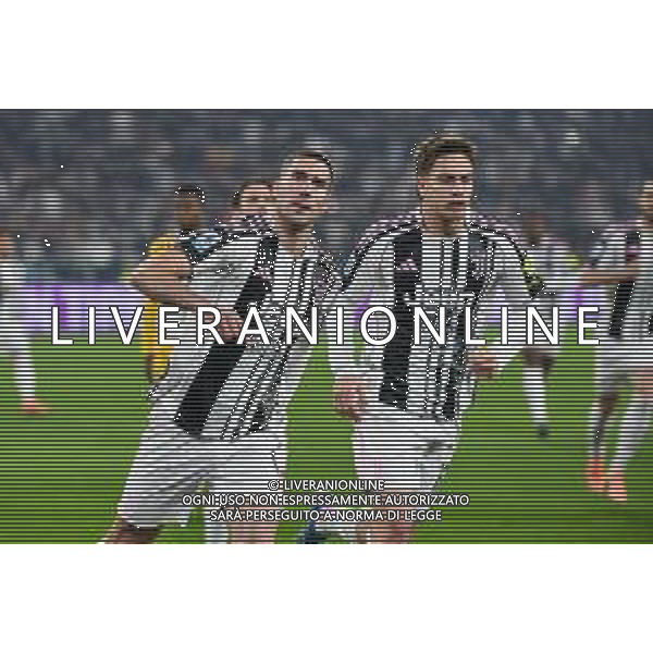Torino 29.10.2025 Allianz Stadium TVAF-©Alessandro Falzone/Ag. Aldo Liverani sas Juventus vs Udinese Campionato Serie A Enilive 2025/2026 9a giornata Nella foto: Esultanza gol di Dusan Vlahovic con Kenan Yildiz ©Viganti - AGENZIA ALDO LIVERANI SAS