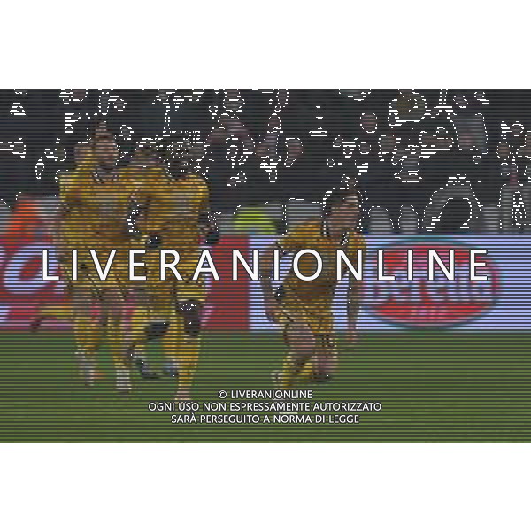 Torino 29.10.2025 Allianz Stadium @Manuela Viganti /Ag. Aldo Liverani sas Juventus vs Udinese Campionato Calcio Serie A Enilive 2025/2026 9a giornata Nella foto: esultanza udinese dopo il gol di nicolo zaniolo ©Viganti - AGENZIA ALDO LIVERANI SAS