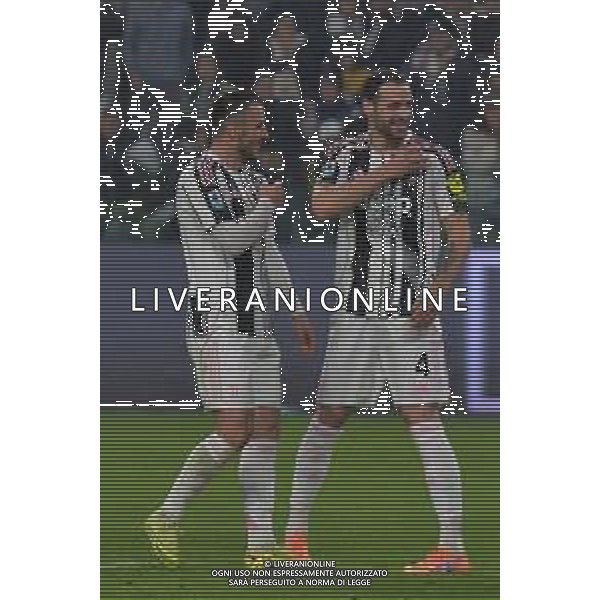 Torino 29.10.2025 Allianz Stadium @Manuela Viganti /Ag. Aldo Liverani sas Juventus vs Udinese Campionato Calcio Serie A Enilive 2025/2026 9a giornata Nella foto: esultanza federico gatti e filip kostic dopo il gol ©Viganti - AGENZIA ALDO LIVERANI SAS