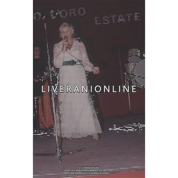 COL-RETROSPETTIVA CARLA BONI CANTANTE NELLA FOTO CARLA BONI AG ALDO LIVERANI SAS