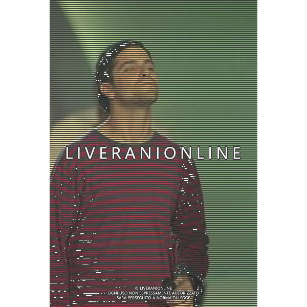 DIAP-RETROSPETTIVA SAMUELE BERSANI CANTANTE NELLA FOTO SAMUELE BERSANI NELL\'ANNO 2000 AG ALDO LIVERANI SAS