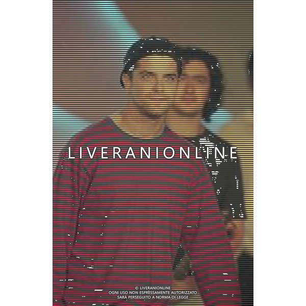 DIAP-RETROSPETTIVA SAMUELE BERSANI CANTANTE NELLA FOTO SAMUELE BERSANI NELL\'ANNO 2000 AG ALDO LIVERANI SAS