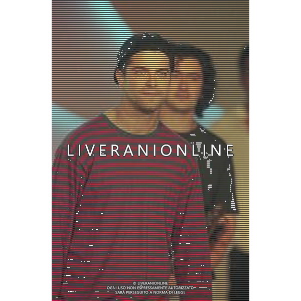 DIAP-RETROSPETTIVA SAMUELE BERSANI CANTANTE NELLA FOTO SAMUELE BERSANI NELL\'ANNO 2000 AG ALDO LIVERANI SAS