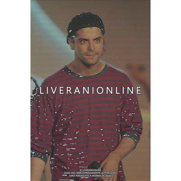 DIAP-RETROSPETTIVA SAMUELE BERSANI CANTANTE NELLA FOTO SAMUELE BERSANI NELL\'ANNO 2000 AG ALDO LIVERANI SAS