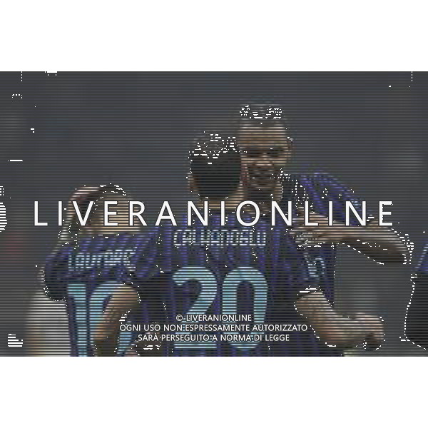 ESULTANZA DOPOGOL HAKAN CALHANOGLU -INTER vs FIORENTINA Campionato Serie A Enilive - 9a Giornata 29-10-2025 ©PAOLO GIAMPIETRI - AGENZIA ALDO LIVERANI SAS